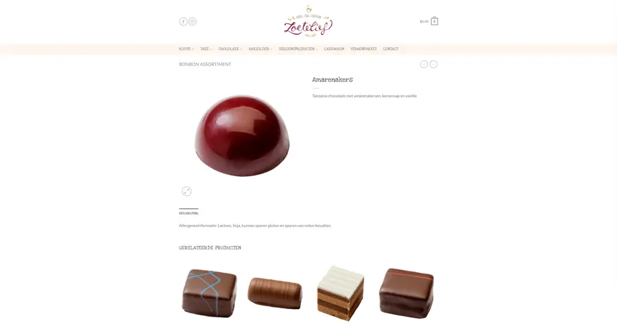 Zoetelief - desktop - product