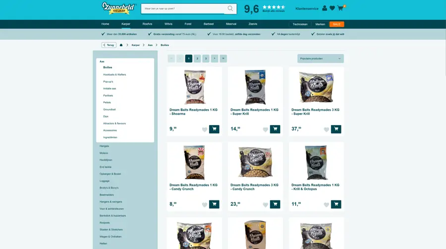 Zunnebeld - desktop - producten