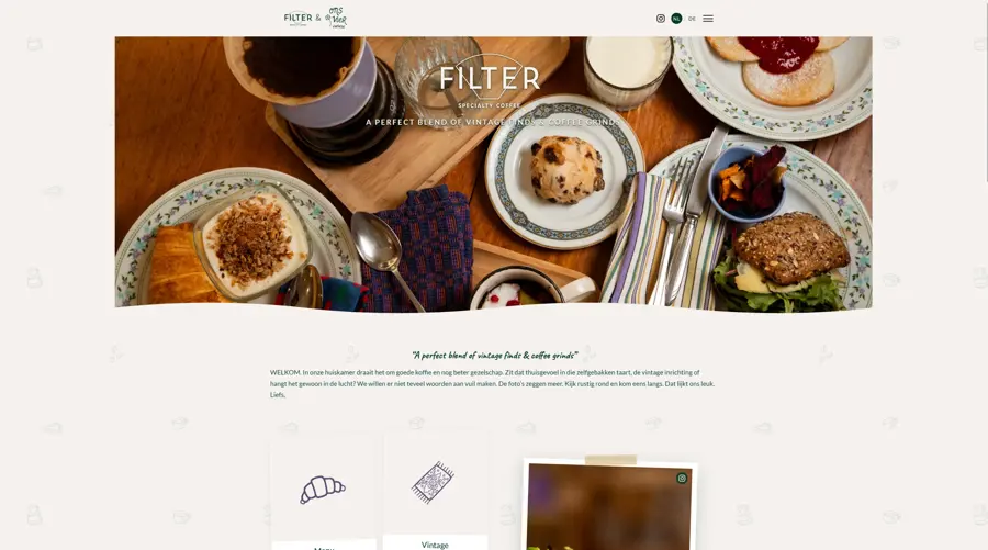 Filter Specialty Coffee - desktop